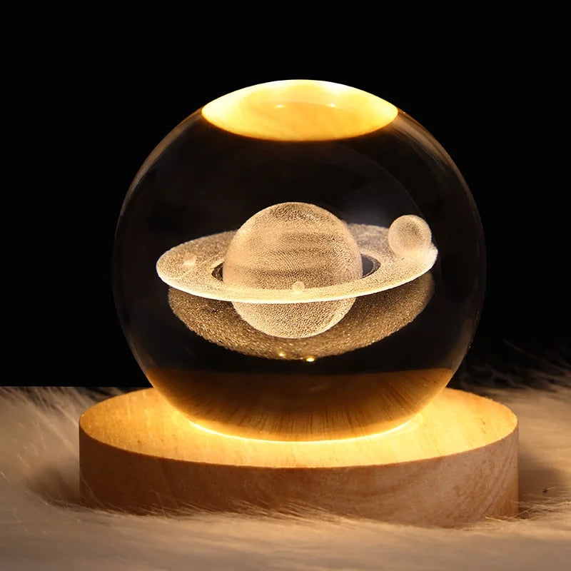 Space Sphere Table Lamp