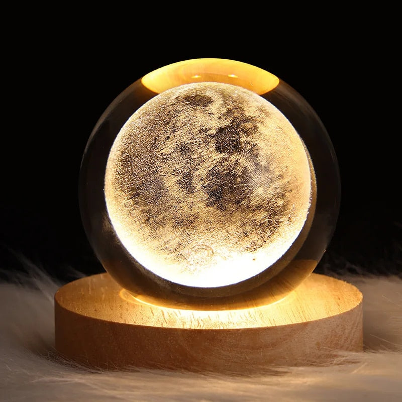 Space Sphere Table Lamp